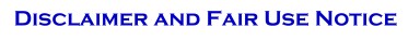 Disclaimer